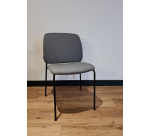 Chaise de réunion Akaba grise DESIR 9 - Reconditionné