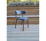 Chaises d'extérieur Resol Casino grise - Reconditionné