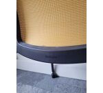 Chaise de réunion à roulettes Steelcase BRICE jaune - Reconditionné