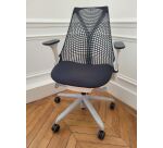 Siège Herman Miller Sayl Noir/Blanc/Noir/Gris - Reconditionné