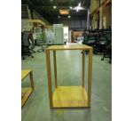 Table basse en bois carré 45x45 cm - Moyen DISCO - Reconditionné