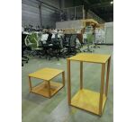 Table basse en bois carré 45x45 cm - Moyen DISCO - Reconditionné