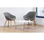 Table basse blanche LINEA SARAH - Reconditionné