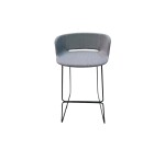 Tabouret haut Pedrali DESIR 11 gris H95 - Reconditionné