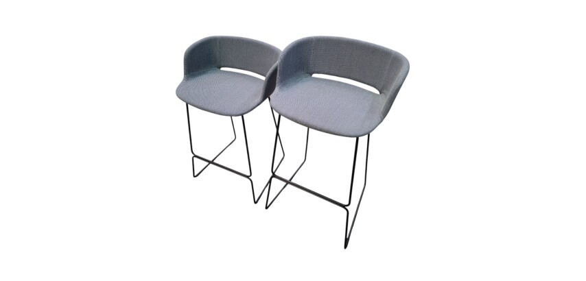 Tabouret haut Pedrali DESIR 11 gris H95 - Reconditionné