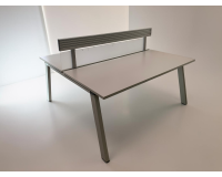 Bench de 2 places Steelcase 160x80 Blanc MANON - Reconditionné