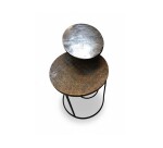 Tables basses gigogne doré/argenté DESIR 5 - Reconditionné