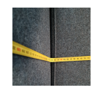 Canapé gris anthracite SOFTLINE L219cm WORA - Reconditionné