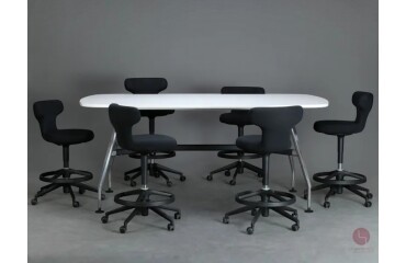 Table haute Vitra RECEP 8 230x130 cm - Reconditionné