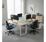 Siège Knoll GENERATION bleu  - Reconditionné