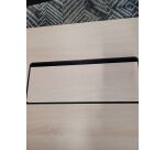 Bureau Individuel Steelcase ORACLE 2 160x80cm Bois/Noir - Reconditionné