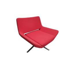 Fauteuil lounge B&B Italia rouge - Reconditionné