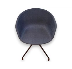 Chaises de réunion Gris Foncé AXANA - Reconditionné