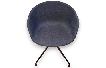 Chaises de réunion Gris Foncé AXANA - Reconditionné