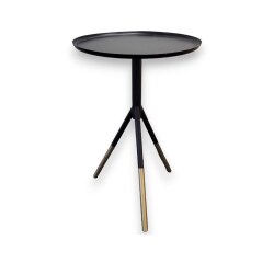Table basse DESIR 10 noir/or  - Reconditionné