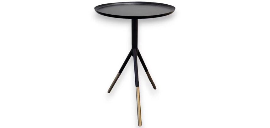Table basse DESIR 10 noir/or  - Reconditionné