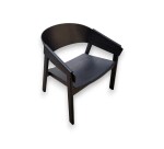 Chauffeuse en bois noir Muuto DESIR - Reconditionné