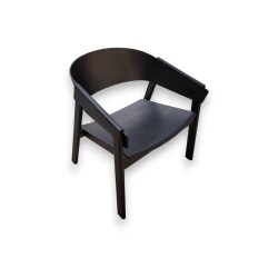 Chauffeuse en bois noir Muuto DESIR - Reconditionné