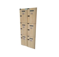 Bloc casiers 6 cases PARIS - Reconditionné