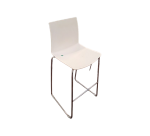 Chaise haute blanche GENEVIEVE - Reconditionné
