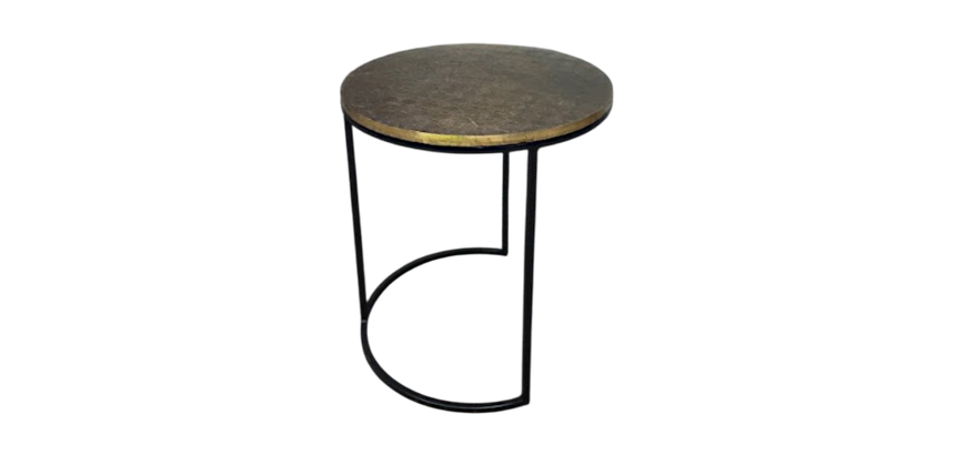 Table basse doré 45cm DESIR 5 - Reconditionné