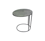 Table d'appoint argentée DESIR 5 - Reconditionné