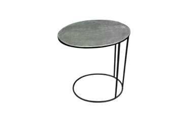 Table d'appoint argentée DESIR 5 - Reconditionné