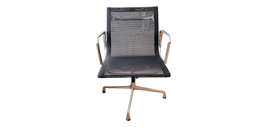 Chaise Charles & Ray Eames EA108 Aluminium Chair de VITRA  - Reconditionné