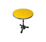 Table ronde bistrot Ardamez Jaune MAKI - Reconditionné