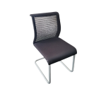Chaise visiteur Steelcase Think pied luge Gris MAKI - Reconditionné