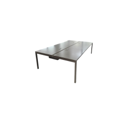 Bench de 4 blanc 140x80 MAKI - Reconditionné