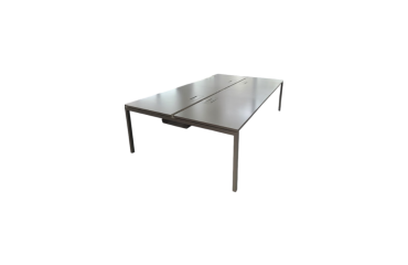 Bench de 4 blanc 140x80 MAKI - Reconditionné