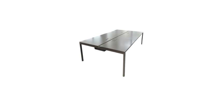 Bench de 4 blanc 140x80 MAKI - Reconditionné
