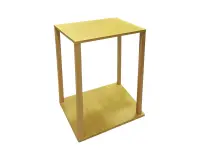 Table basse en bois carré 45x45 cm - Moyen DISCO - Reconditionné