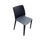 Chaise en polypro noir PARIS - Reconditionné