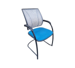 Chaise luge Humanscale Gris Clair/Bleu - Reconditionné
