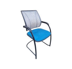 Chaise luge Humanscale Gris Clair/Bleu - Reconditionné