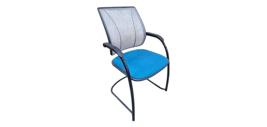 Chaise luge Humanscale Gris Clair/Bleu - Reconditionné