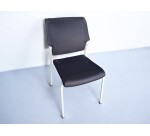 Chaise Haworth en résille noir - Reconditionné