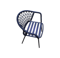 Chaise extérieure Pedrali bleu marine DESIR 6 - Reconditionné