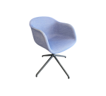 Chaise Muuto fiber bleu KINA - Reconditionné