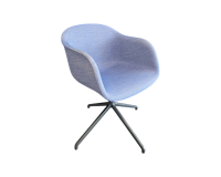 Chaise Muuto fiber bleu KINA - Reconditionné