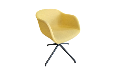 Chaise Muuto fiber jaune KINA - Reconditionné