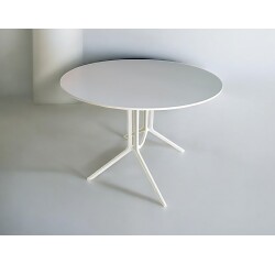 Table de cafétéria ronde abattante Kristalia Poule KINA - Reconditionné