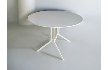 Table de cafétéria ronde abattante Kristalia Poule KINA - Reconditionné