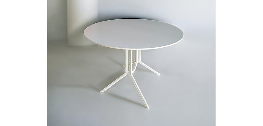 Table de cafétéria ronde abattante Kristalia Poule KINA - Reconditionné