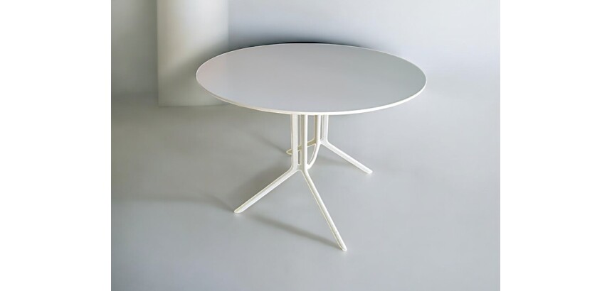 Table de cafétéria ronde abattante Kristalia Poule KINA - Reconditionné