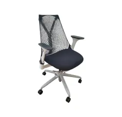 Siège Herman Miller Sayl Noir/Blanc/Noir/Gris - Reconditionné
