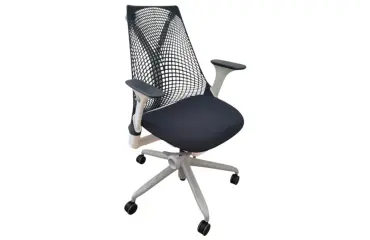 Siège Herman Miller Sayl Noir/Blanc/Noir/Gris - Reconditionné