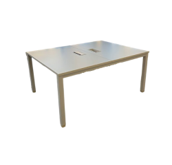 Bench de 2 120x80 blanc et top access arrondi JOBI - Reconditionné